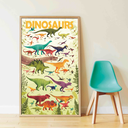 poppik dinosaures sticker poster wall decor kids trex 01.webp