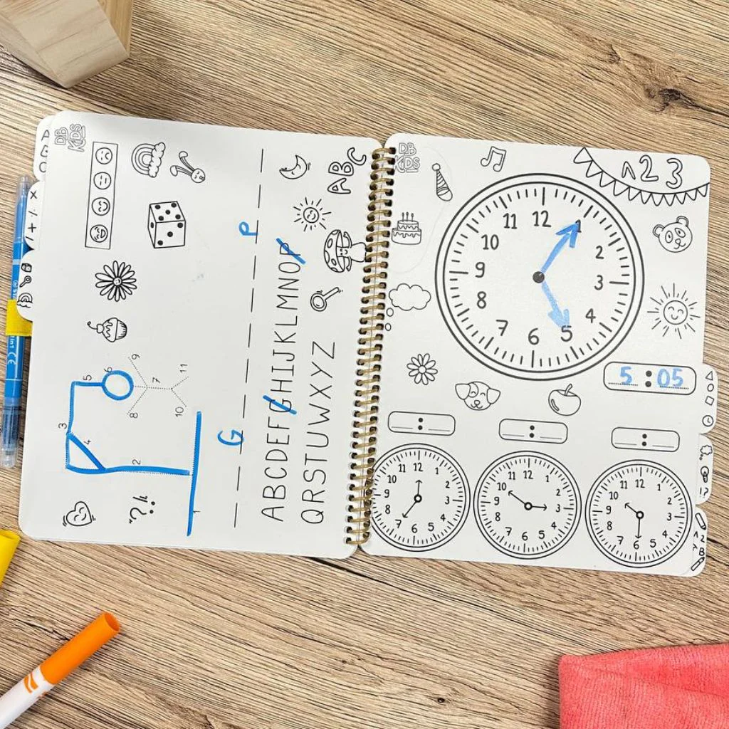 CARNET D'ACTIVITES EFFAÇABLE