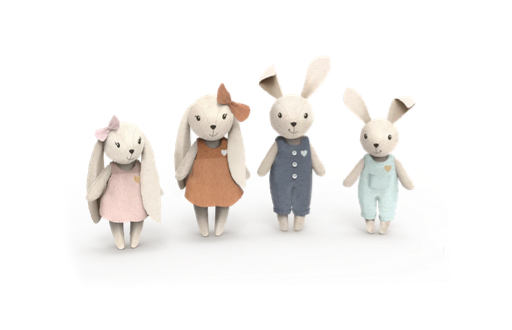 FAMILLE LAPIN